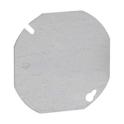 electrical box cover octagon blank|decorative octagon box cover.